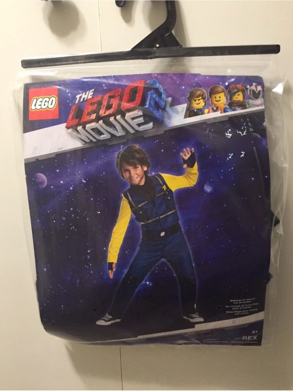 LEGO Movie 2 Kids Costume - Blue and Yellow medium 7-8